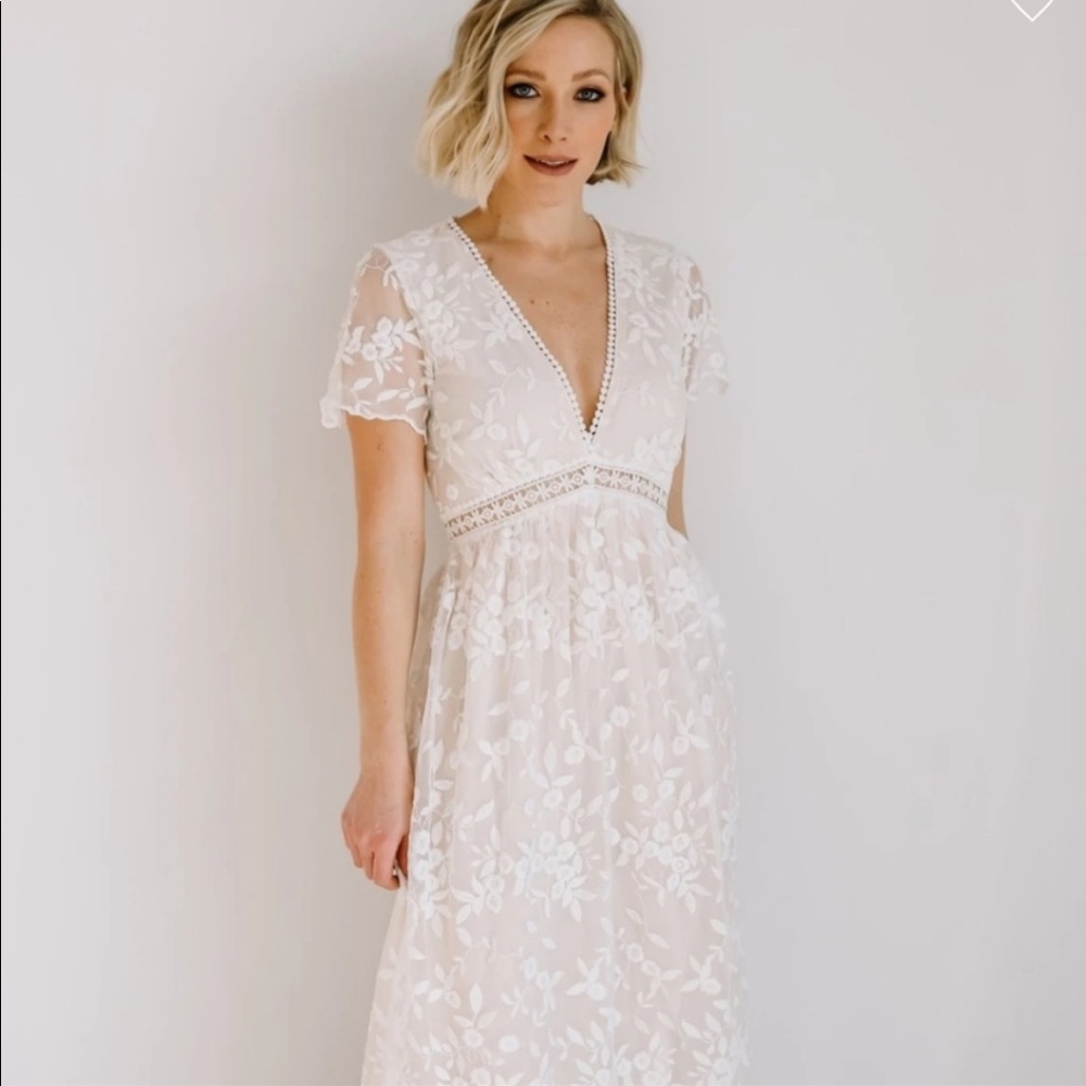 Baltic Born White Maxi Dress